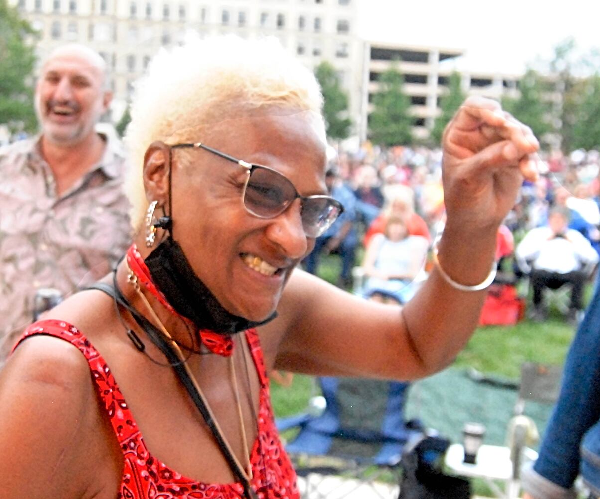 Did we spot you at the Dayton Funk All-Stars concert?