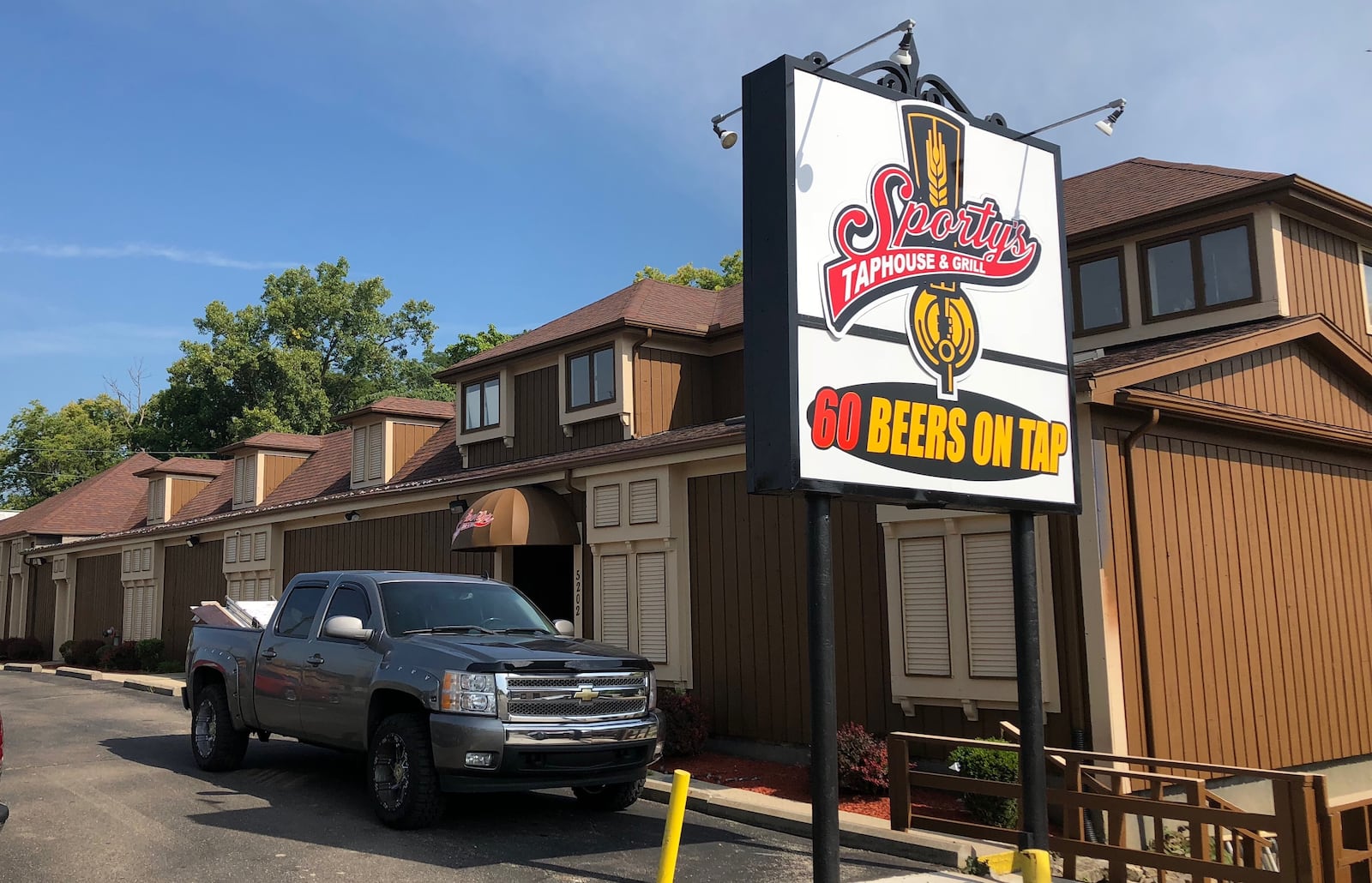 Sporty's Taphouse & Grill will open Sept. 6, 2018. Photo by MARK FISHER/STAFF