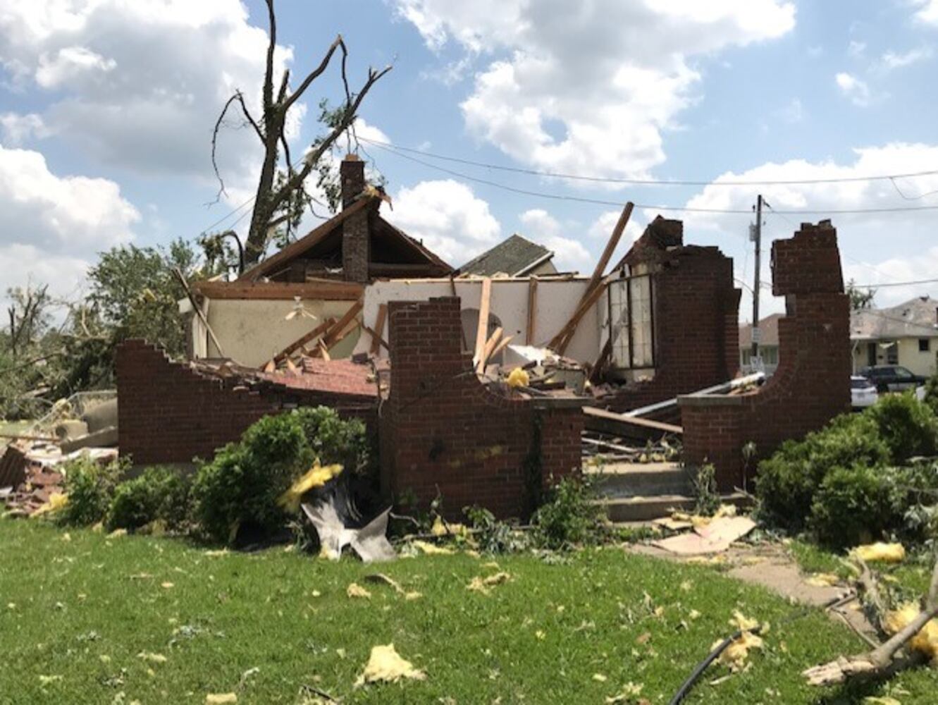 PHOTOS: Daylight reveals widespread damage from Monday storms