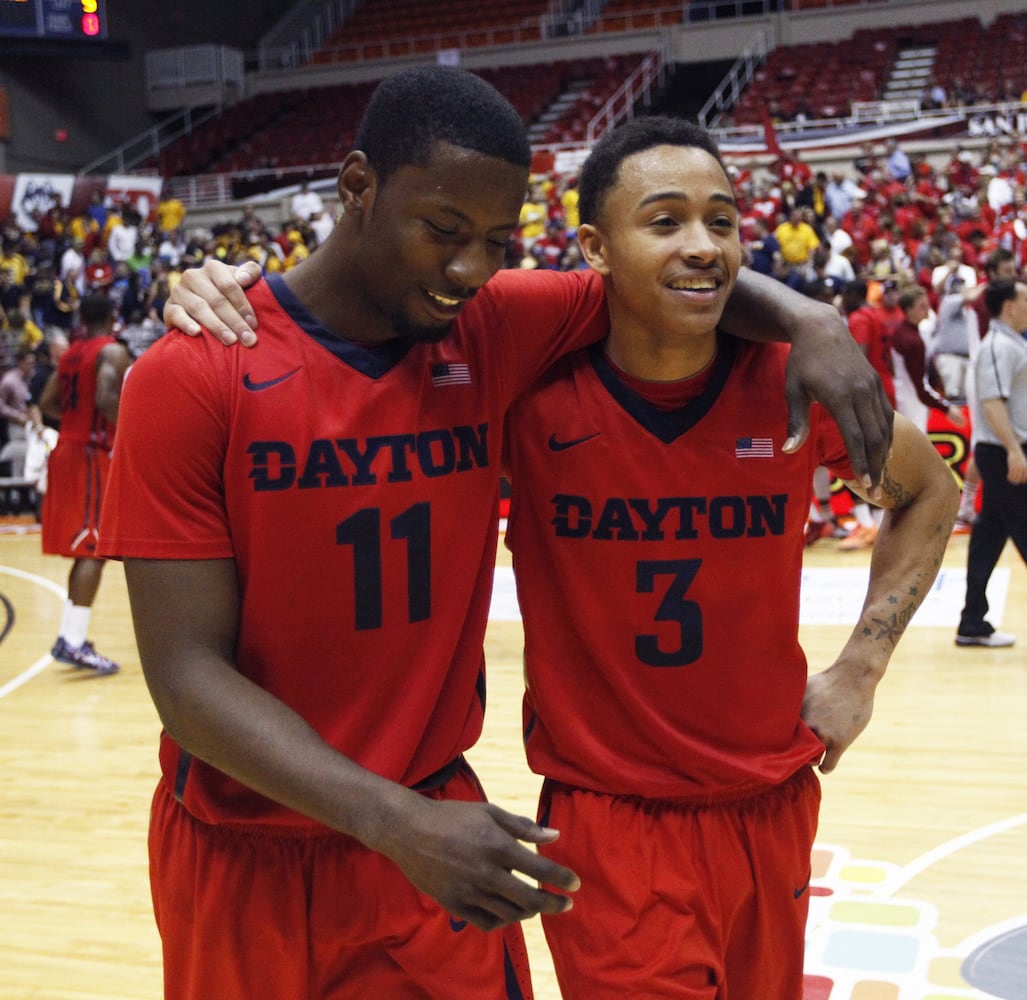 Sibert, Pierre lead Dayton to victory over Boston College