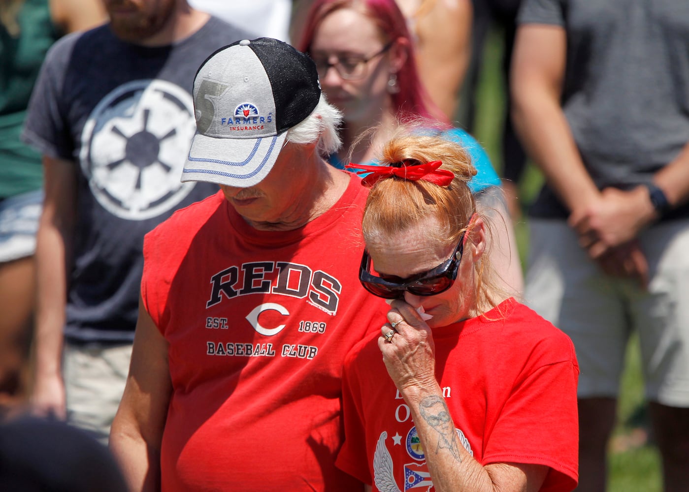 PHOTOS: Prayer vigil held for victims of Oregon District shooting