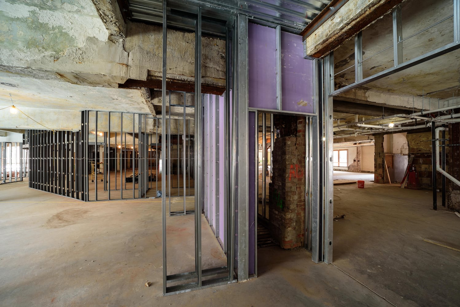 PHOTOS: Peek inside the Dayton Arcade under construction