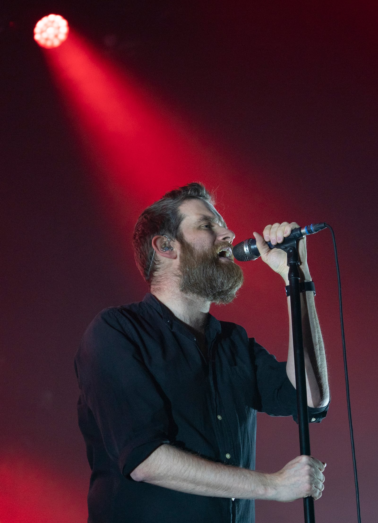 Lead singer Chris Barnes, who was in tributes to Pink Floyd, the Beatles and other acts before joining the Australian Pink Floyd Show in 2016, performs with the group at  Fraze Pavilion in Kettering on Thursday, Sept. 1. 


Mark F Gibson / Gibson Digital 
infogibsondigital@gmail.co.uk
www.gibsondigital.co.uk

©Australian Pink Floyd