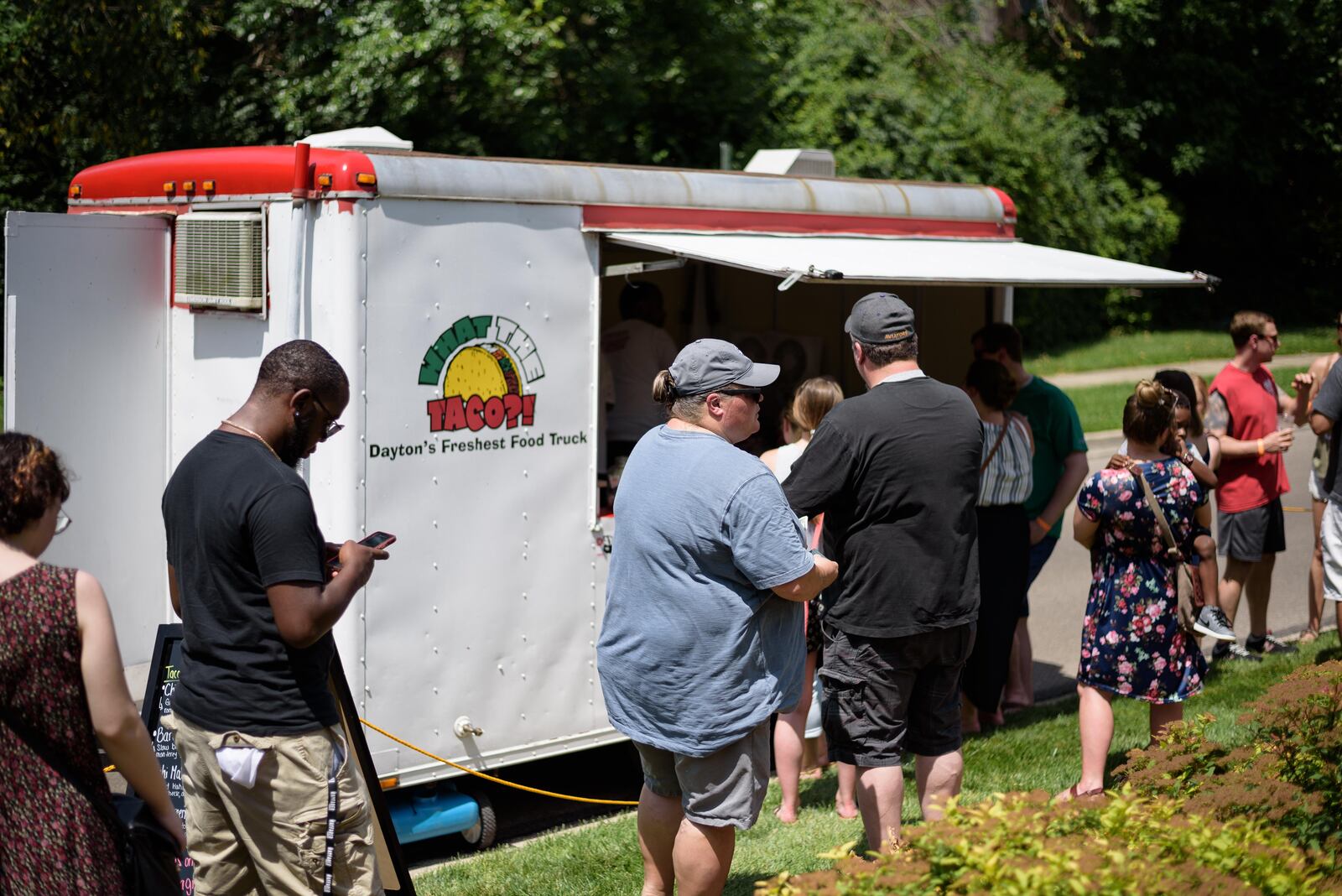 6 restaurants, including Amber Rose, Archer's Tavern, Basil's, El Meson, Giovanni's and What the Taco food truck, participated in a Taco Fiesta Sunday, June 30, at Fraze Pavilion, 695 Lincoln Park Boulevard in Kettering. TOM GILLIAM / CONTRIBUTING PHOTOGRAPHER