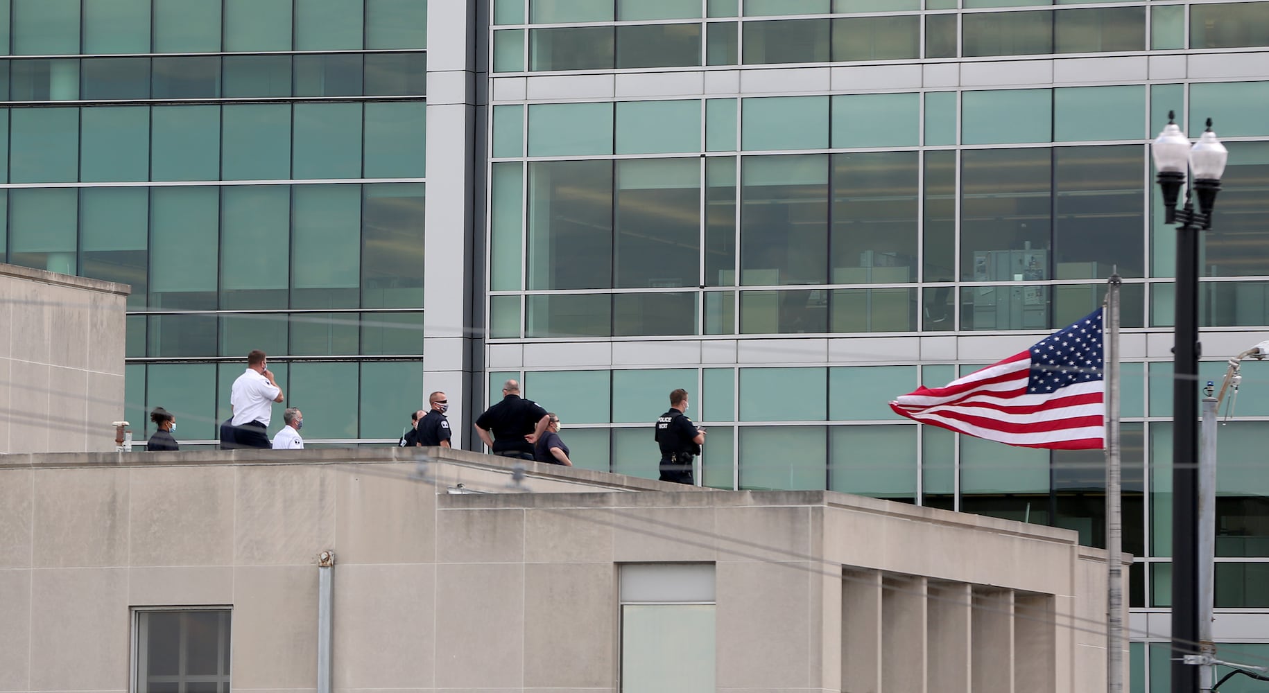 PHOTOS: Ohio National Guard performs flyby to honor healthcare workers