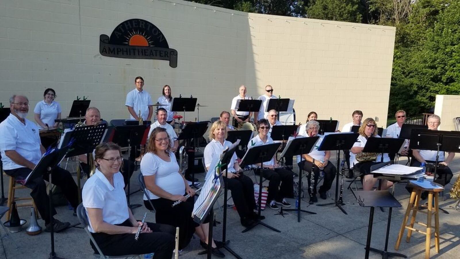 Fairborn resident Gary Johnson has been the Fairborn Civic Band's director since its establishment in 1996 when the band got together for their first performance, the Fairborn Independence Day Parade.