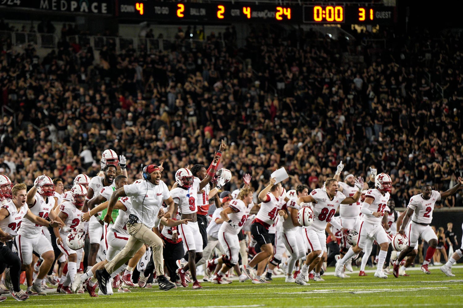 Miami Ohio Cincinnati Football