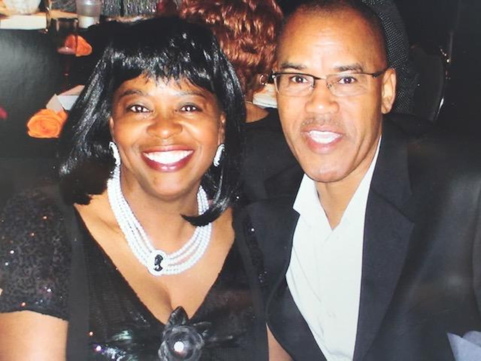 Referee Thurman Leggs Jr. and his wife Charlene, who was a longtime teacher in the Dayton Public Schools System. CONTRIBUTED