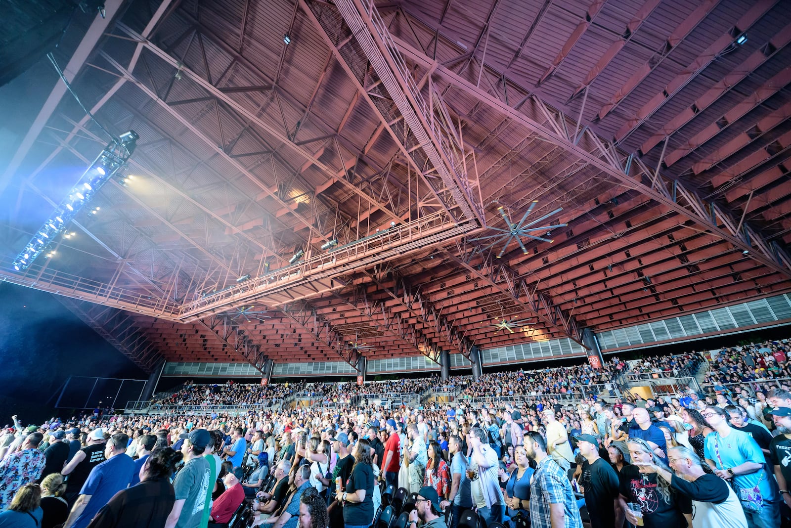 Gin Blossoms and Toad the Wet Sprocket brought their co-headlining tour to the Rose Music Center at The Heights on Sunday, Aug. 18, 2024. Vertical Horizon opened the show. TOM GILLIAM / CONTRIBUTING PHOTOGRAPHER