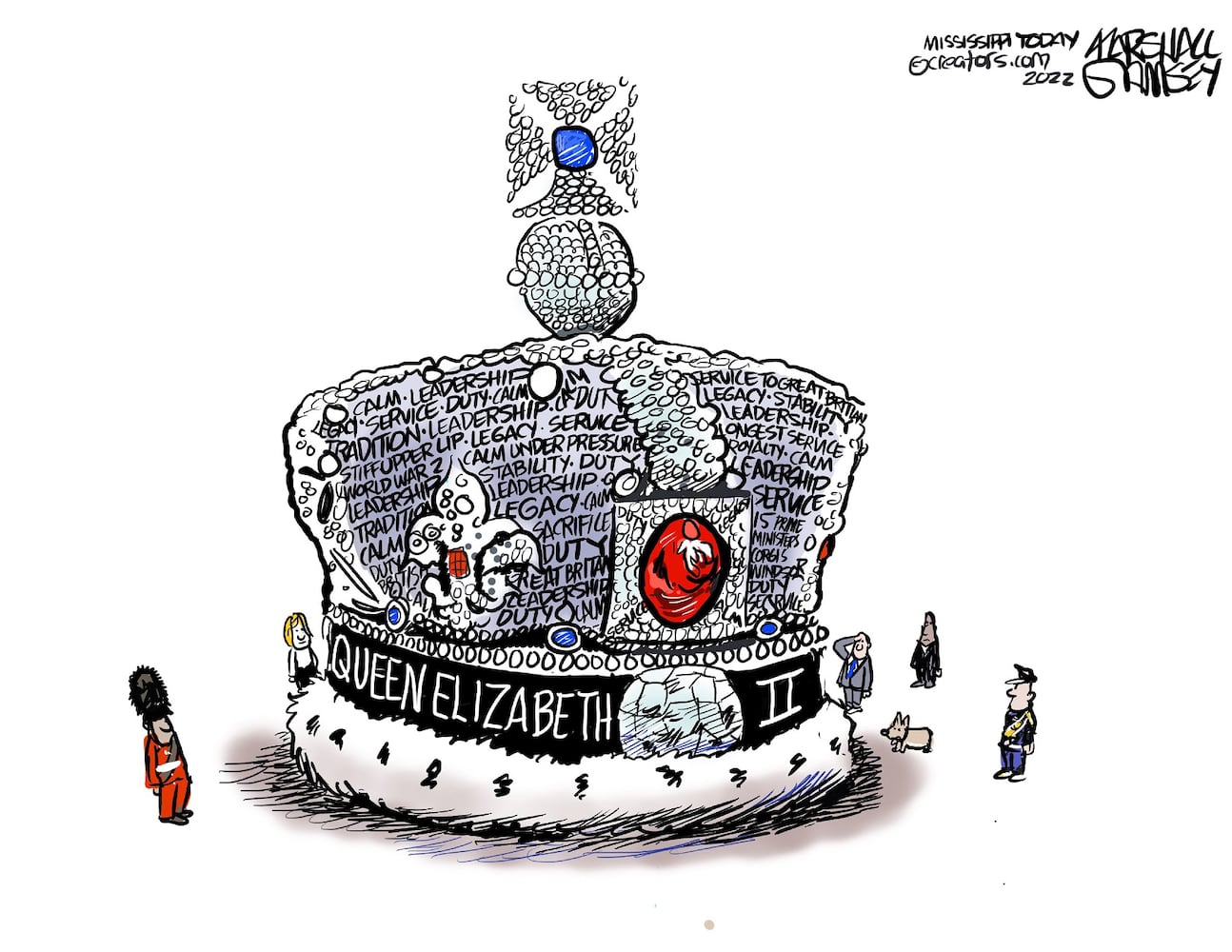 EDITORIAL CARTOONS: Remembering Queen Elizabeth II