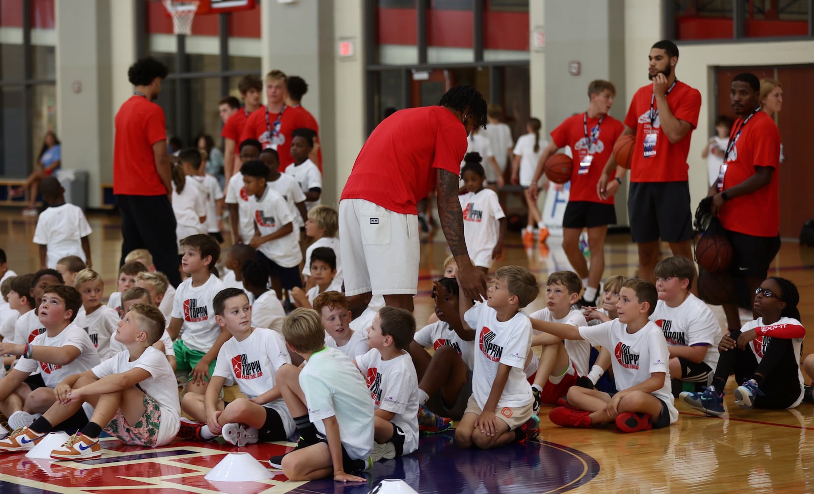 Obi Toppin Basketball Camp