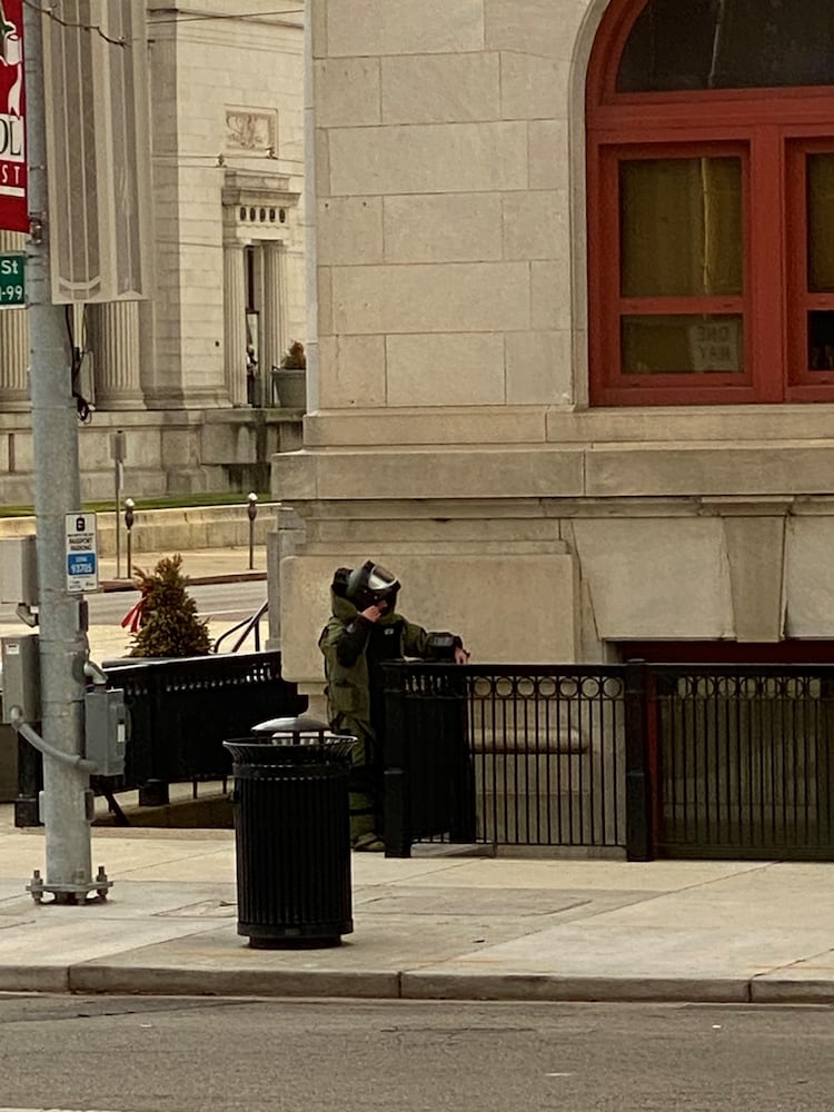 Dayton Bomb Squad City Hall