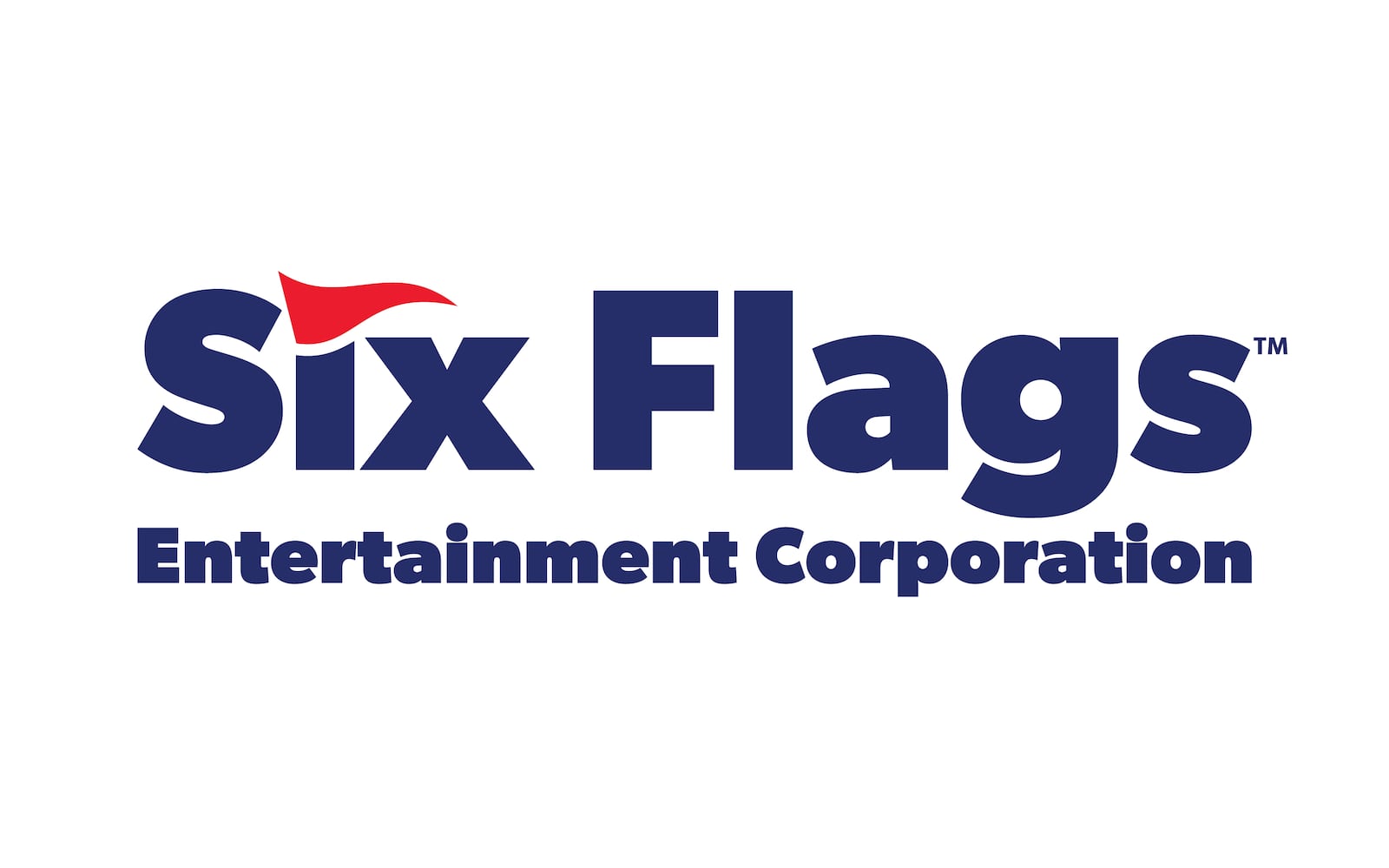 The new logo for the Six Flags Entertainment Corporation. The logo keeps the font and overall aesthetic for Cedar Fair's previous logo. Contributed