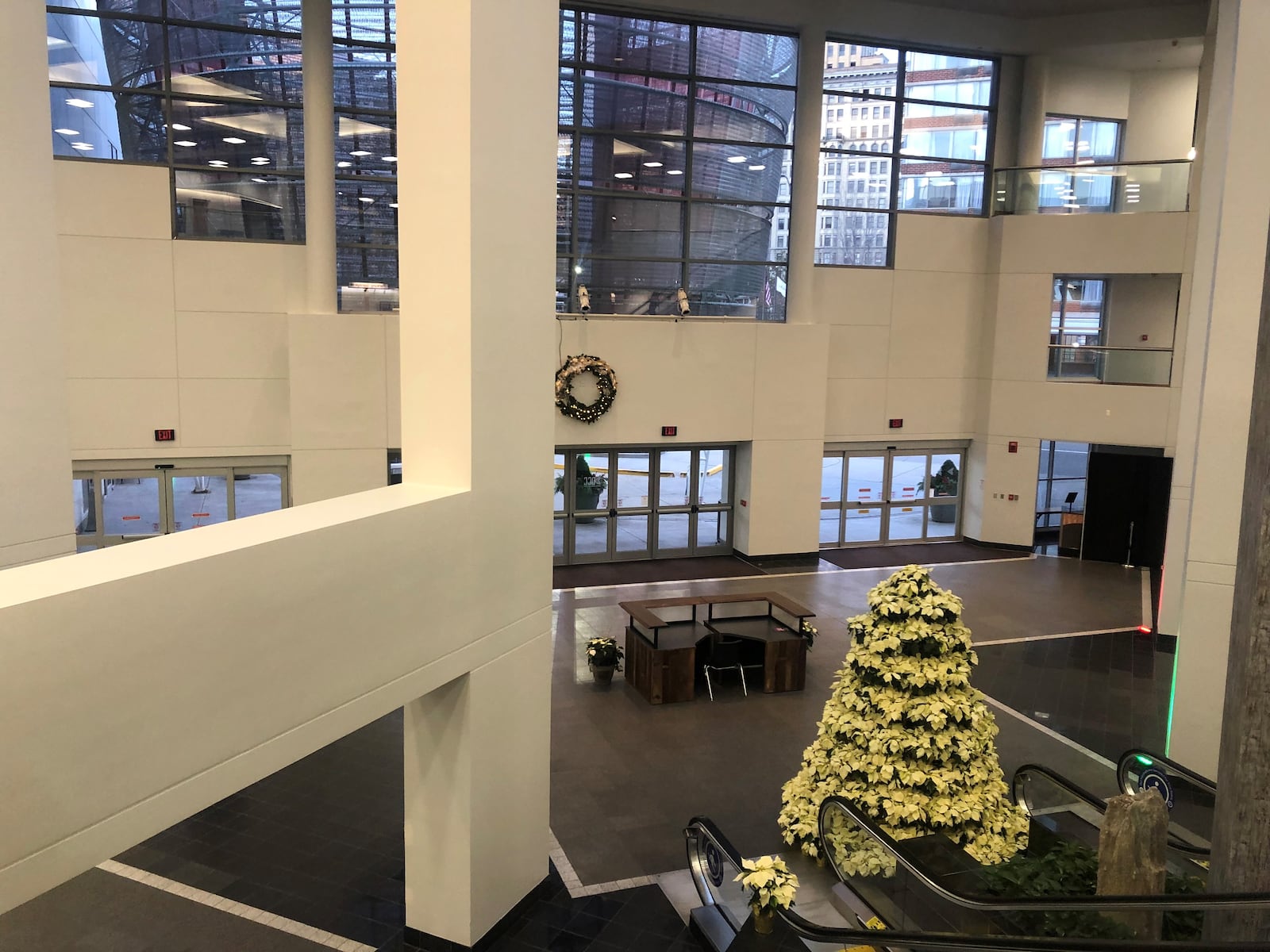 The inside of the Dayton Convention Center. CORNELIUS FROLIK / STAFF