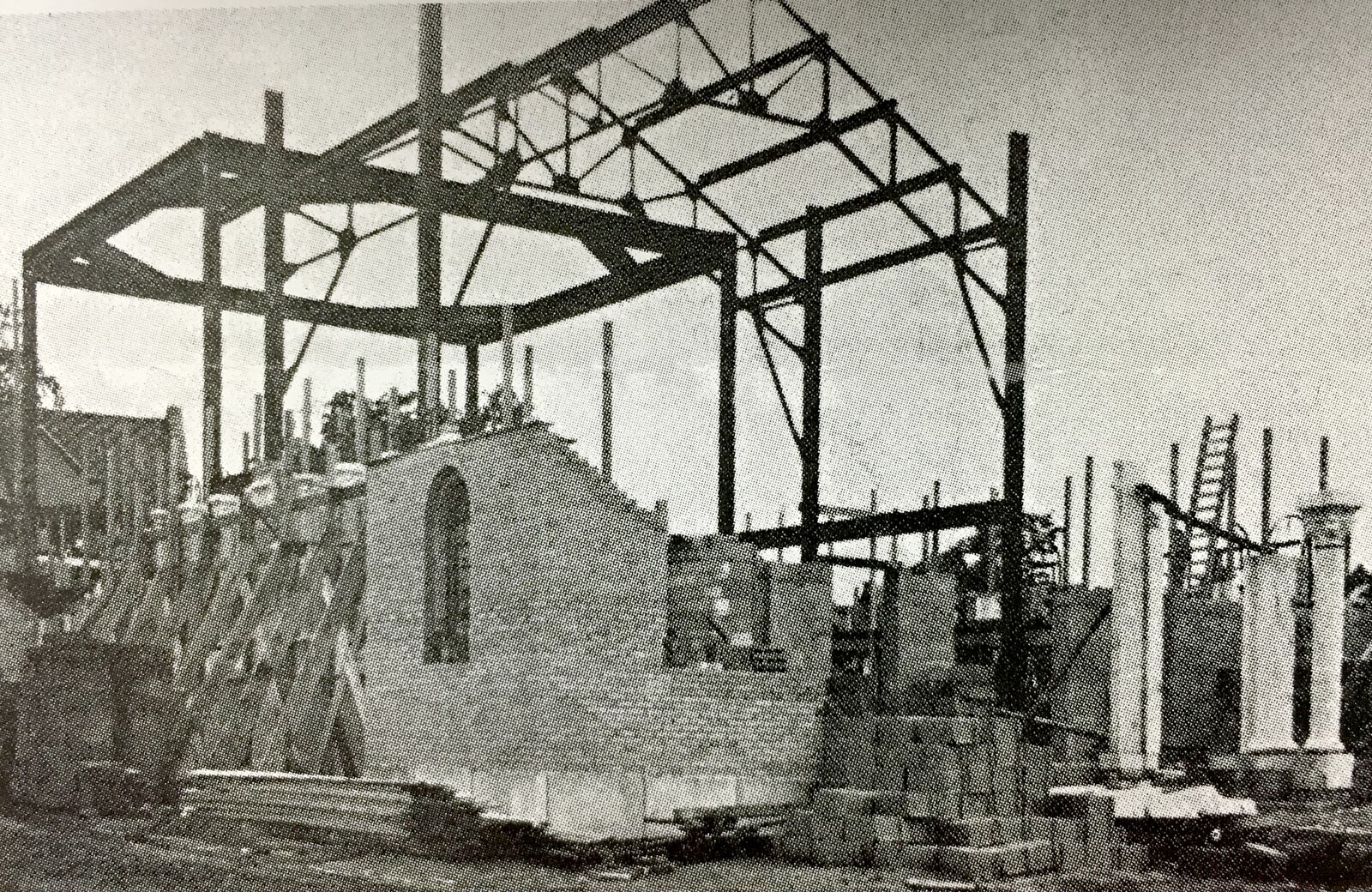 To accomodate a growing congregation construction began on the new Annunciation Greek Orthodox Church in the late 1940s. PHOTO: ANNUNCIATION GREEK ORTHODOX CHURCH