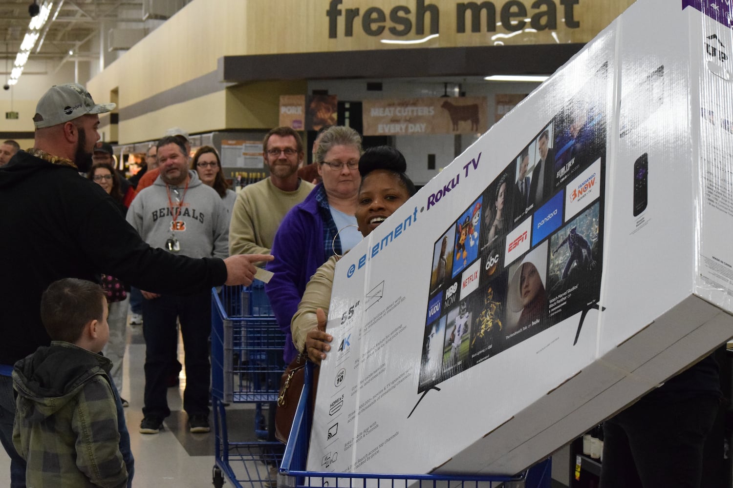 PHOTOS: Here's what local Meijer stores looked like Thanksgiving morning