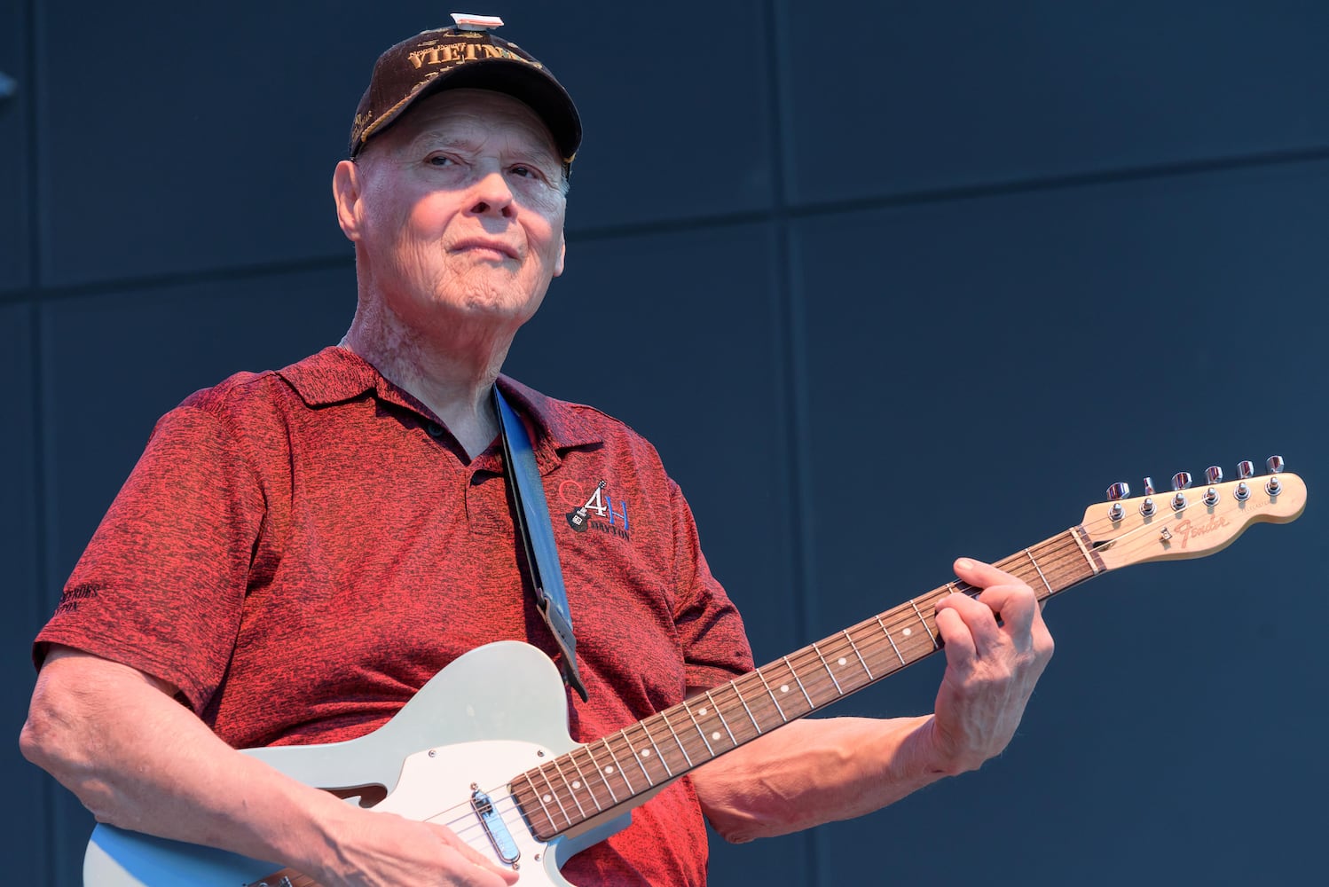 PHOTOS: Honoring our Veterans - Mitch Rossell with Guitars4Heroes live at Levitt Pavilion