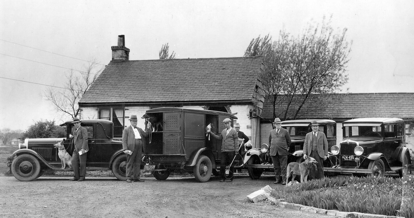 An early image of the Montgomery County Humane Society which was established in 1902. For decades the organization cared for the welfare of animals and children. HUMANE SOCIETY OF GREATER DAYTON