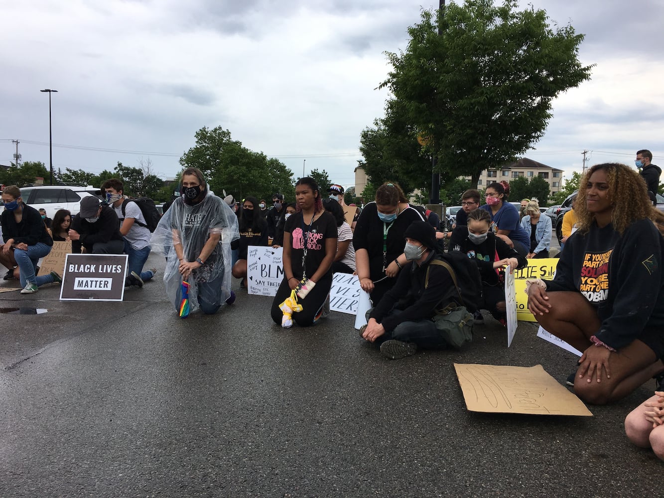 PHOTOS: Demonstrators rally for justice in Beavercreek