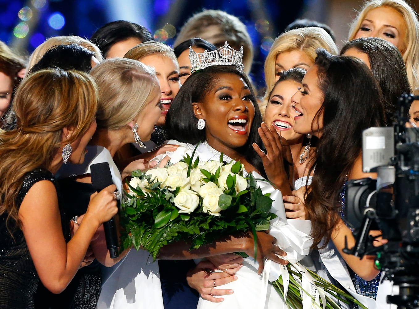 Miss New York Nia Franklin crowned Miss America 2019