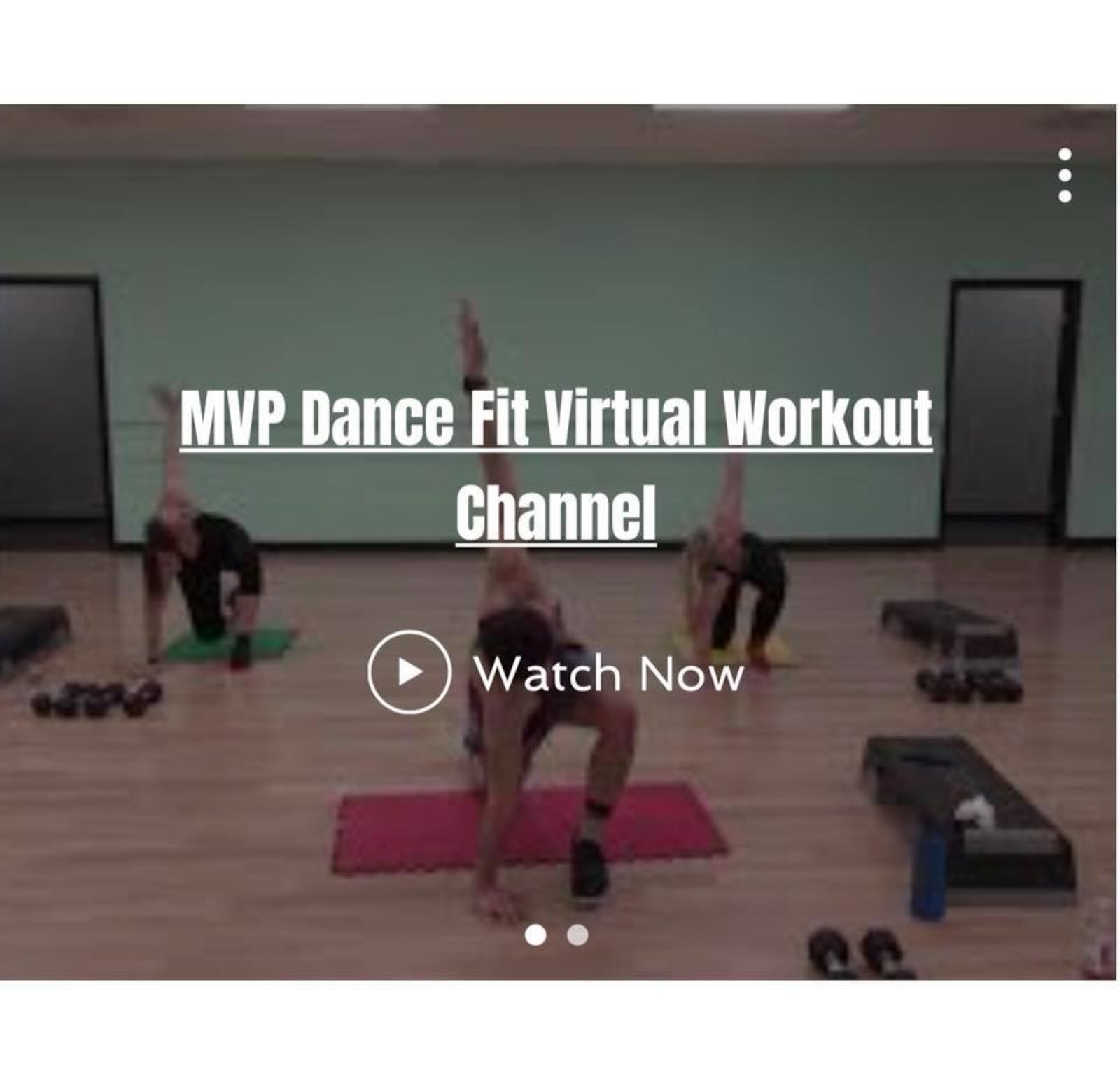 MVP created the MVP Dance Fit Virtual Channel for on-demand online workouts. CONTRIBUTED