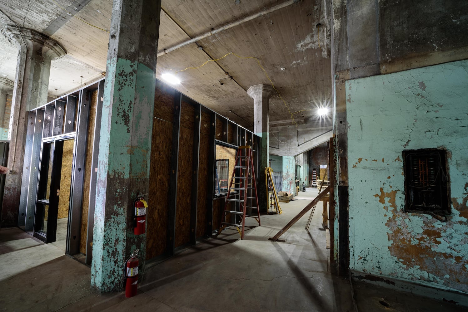 PHOTOS: Construction continues on The Manhattan, a historic Webster Station building