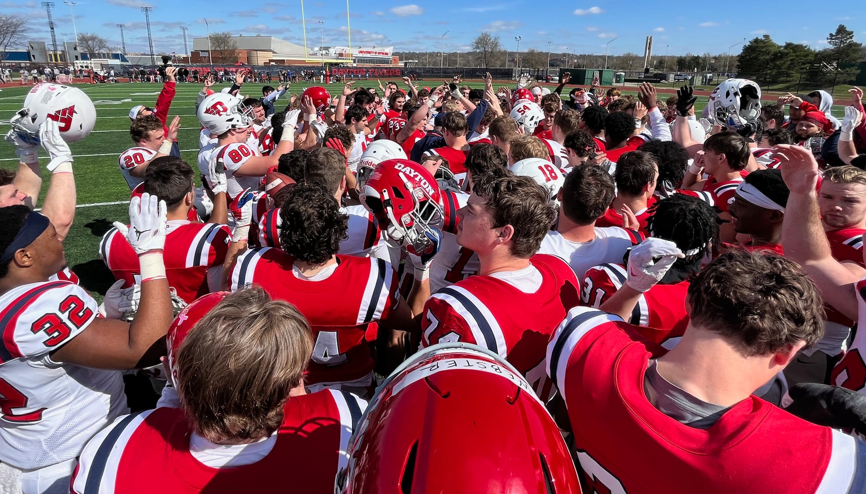 Dayton spring football game