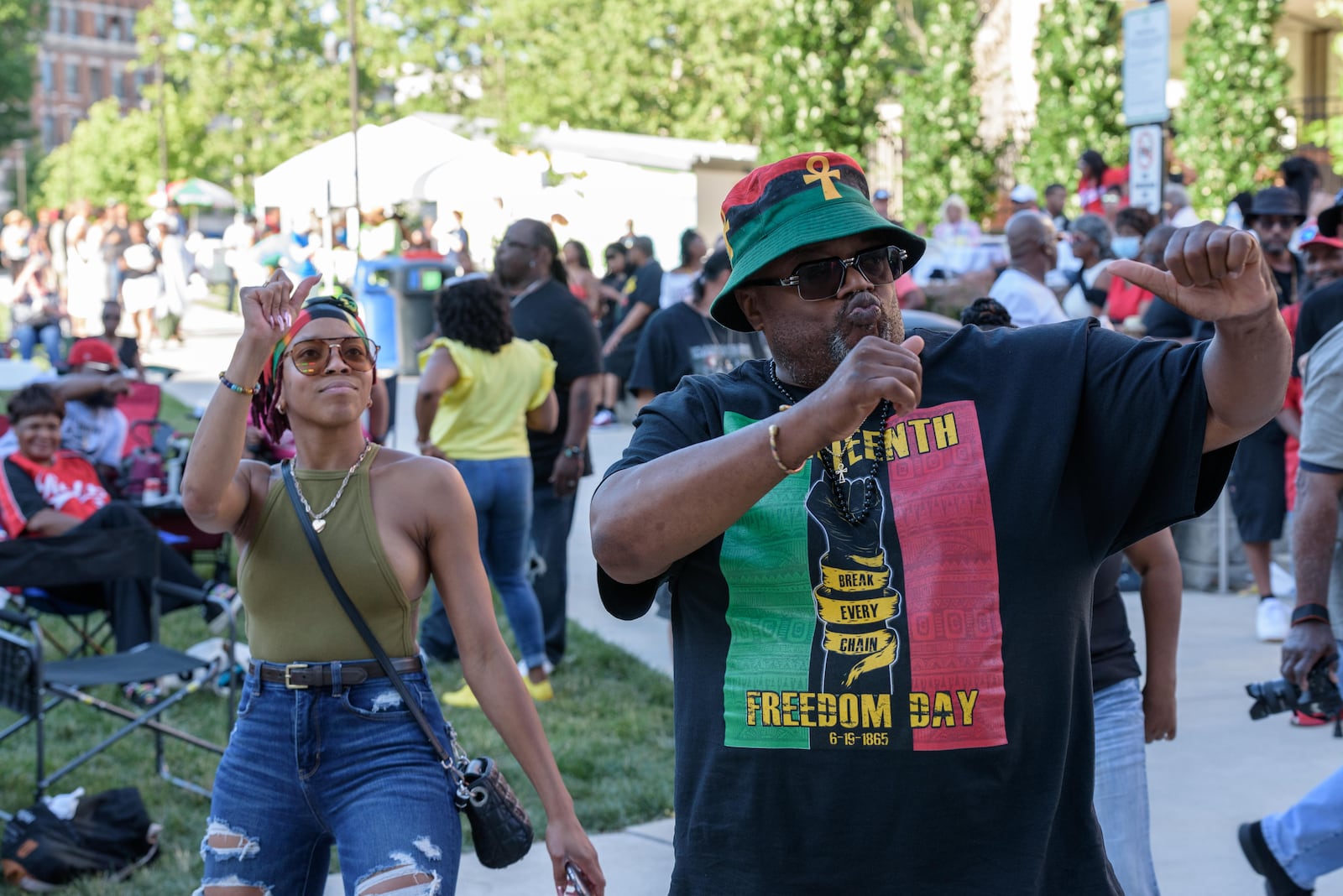 The Juneteenth Commemoration, Celebration and Community Concert at Levitt Pavilion in downtown Dayton will be held Saturday, June 17.  TOM GILLIAM / CONTRIBUTING PHOTOGRAPHER