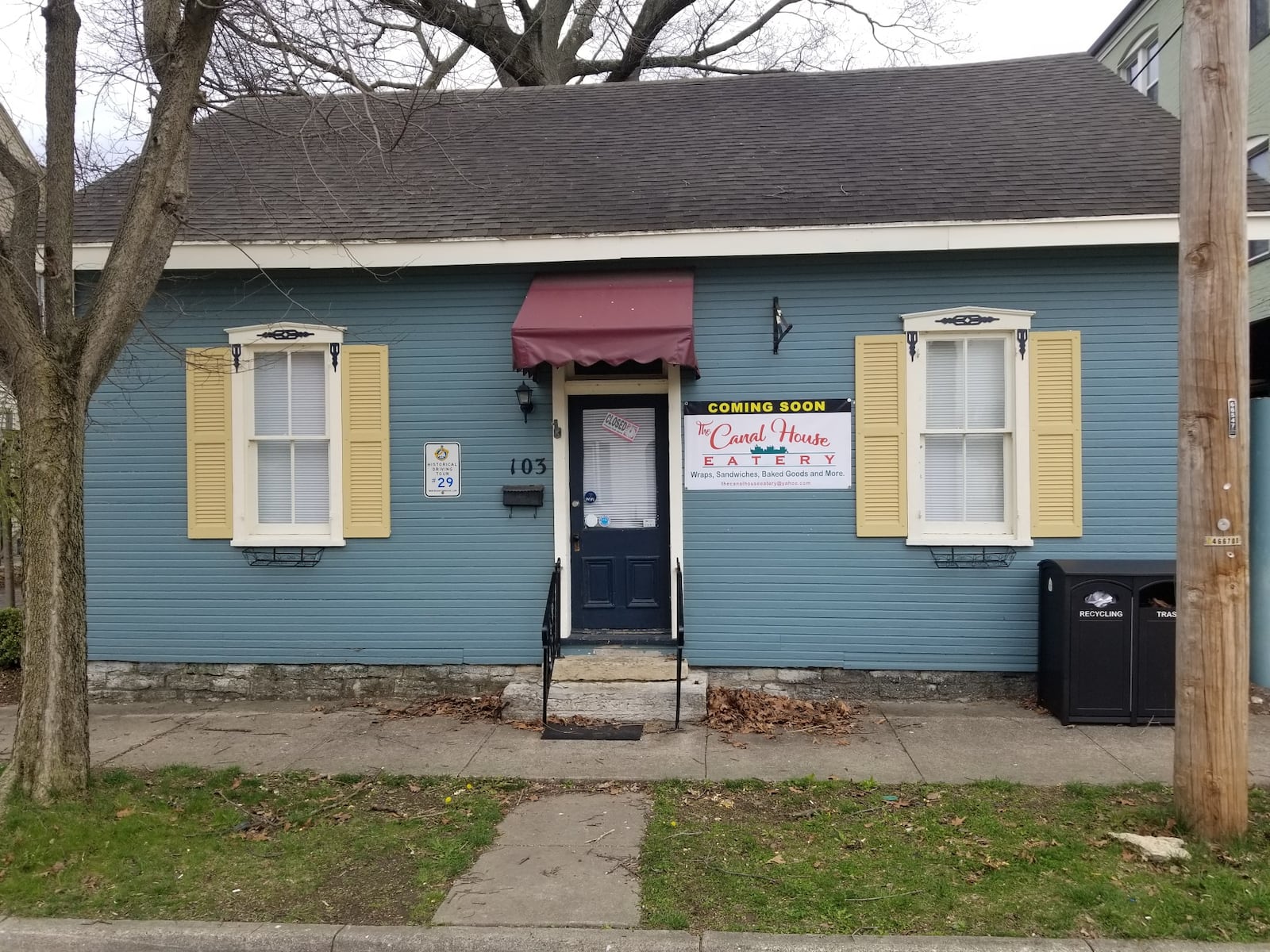 The new Canal House Eatery at 103 S. Second St. in Miamisburg. SUBMITTED