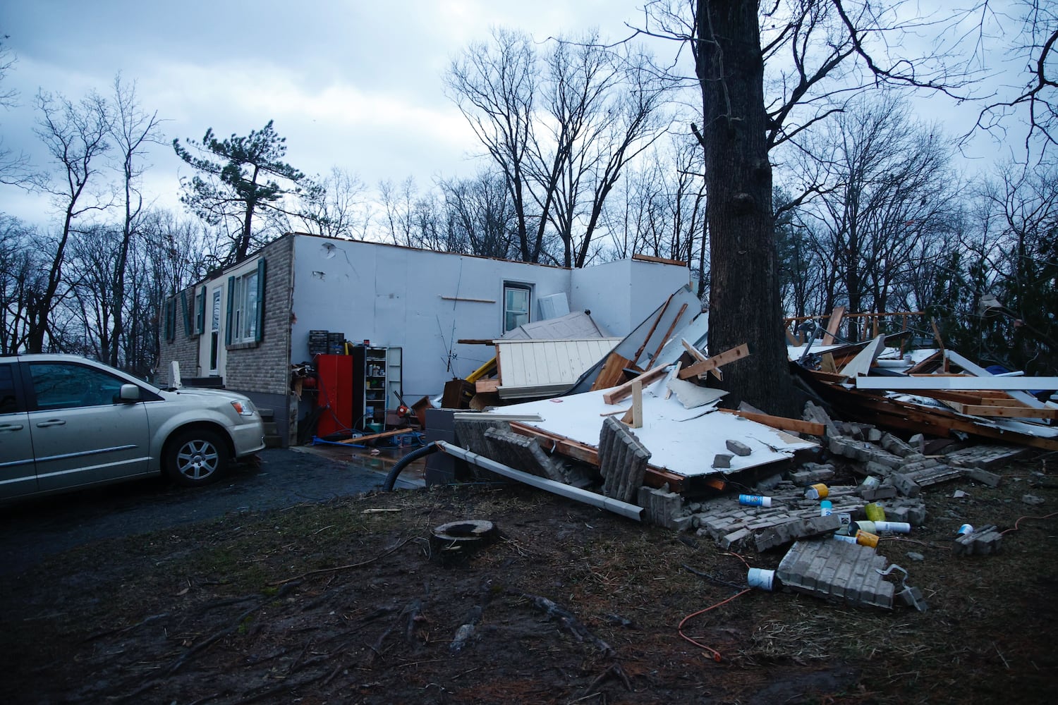 Storm damage in Clark County, Feb. 28, 2024