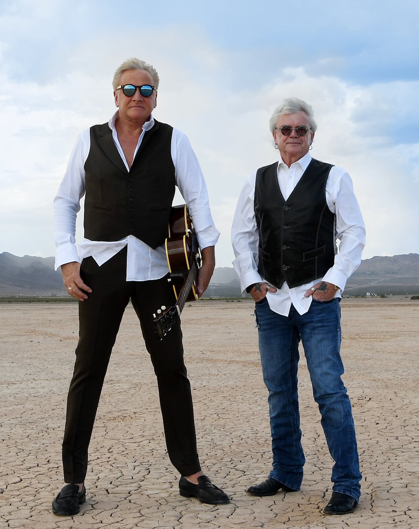 Australian hitmakers Air Supply, Graham Russell (left) and Russell Hitchcock, perform at Rose Music Center in Huber Heights on Saturday, July 16.