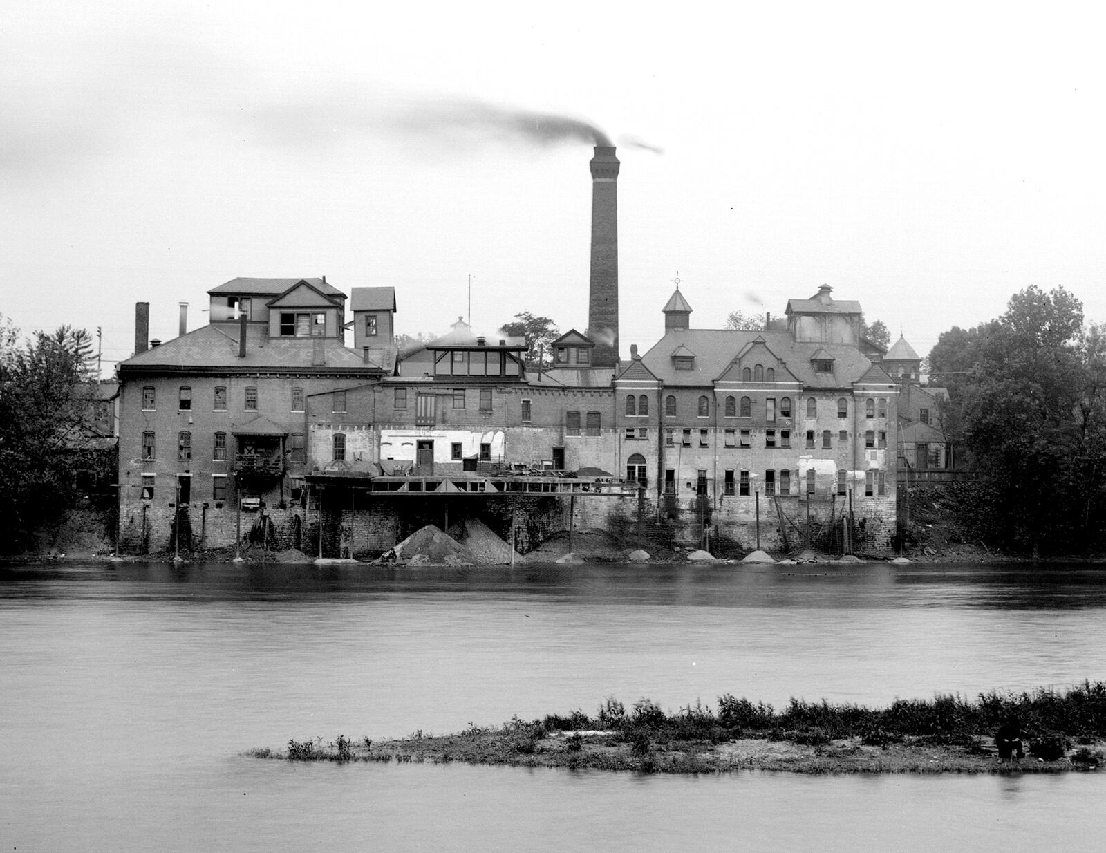 The Adam Schantz Brewery in Dayton. Photo: NCR Archive at Dayton History