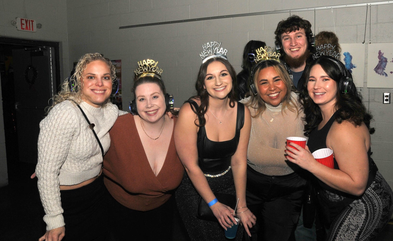 Did we spot you at Dayton's Sixth Annual New Year's Eve Ball Drop and Silent Disco?