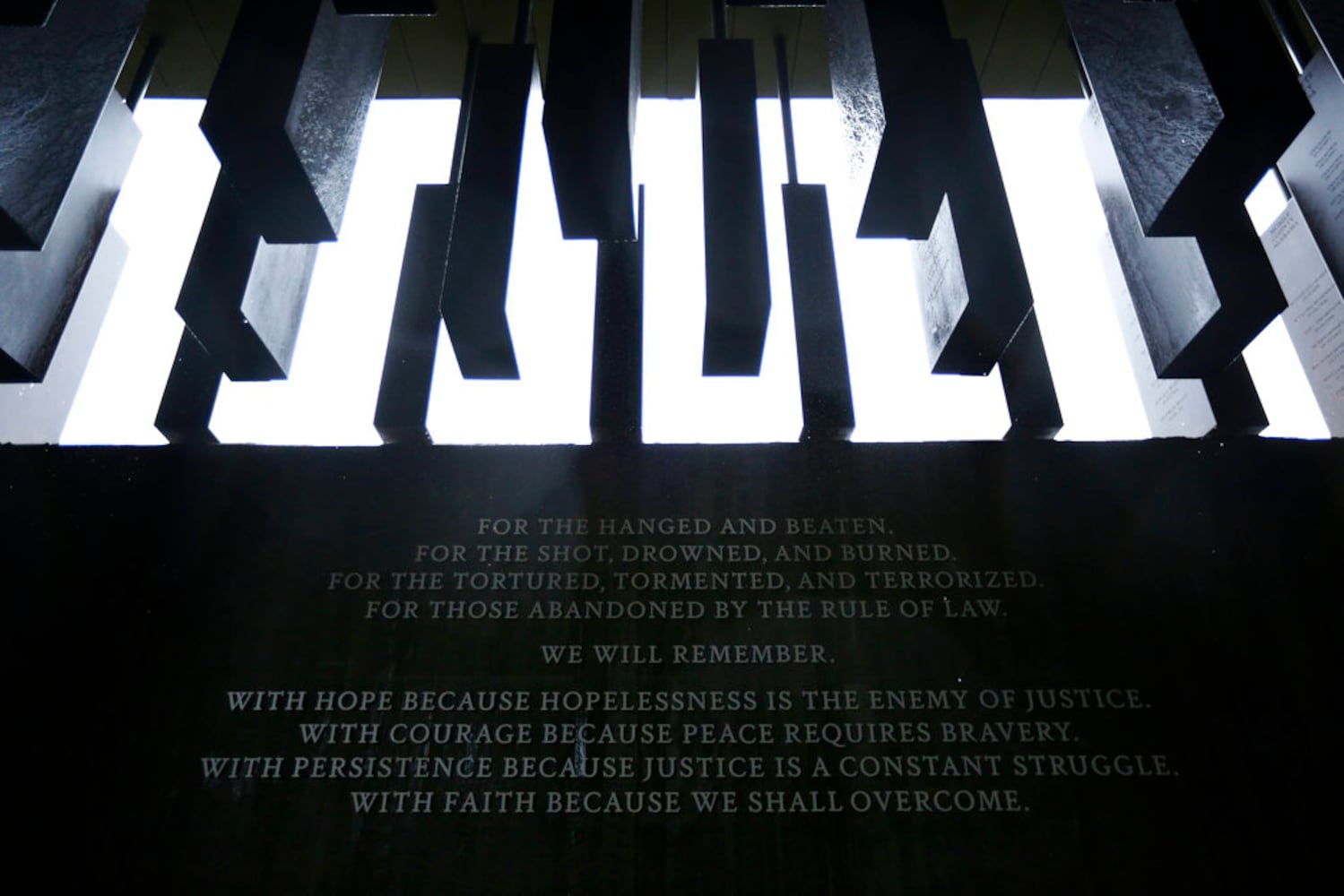 Photos: National Memorial for Peace and Justice for lynching victims opens in Alabama