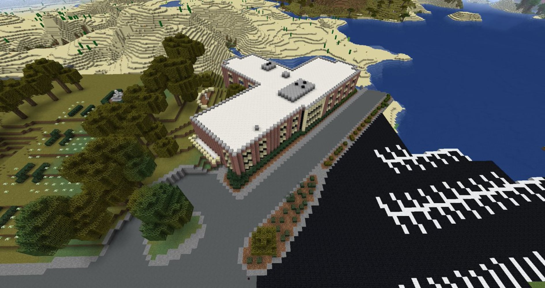 PHOTOS: Take a tour of the University of Dayton campus in Minecraft