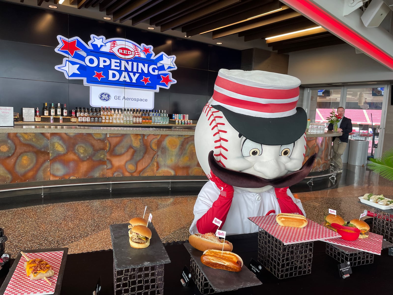 Great American Ball Park has a new lineup of food for the 2024 Cincinnati Reds season. NATALIE JONES/STAFF