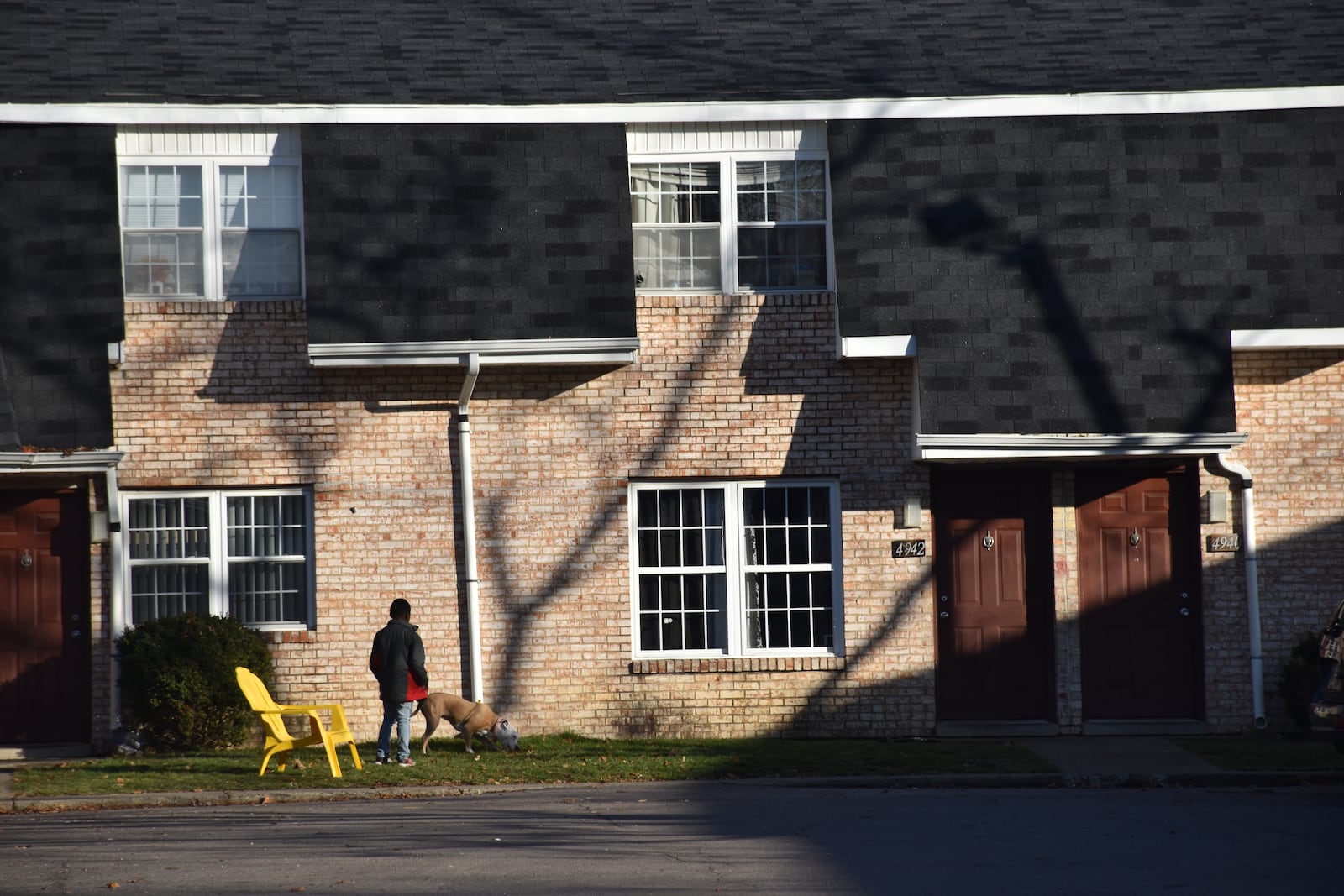 Albright Apartments at 4400 Biddison Ave. in Trotwood. The apartment community has 112 units for families that was originally built in 1973. CORNELIUS FROLIK / STAFF