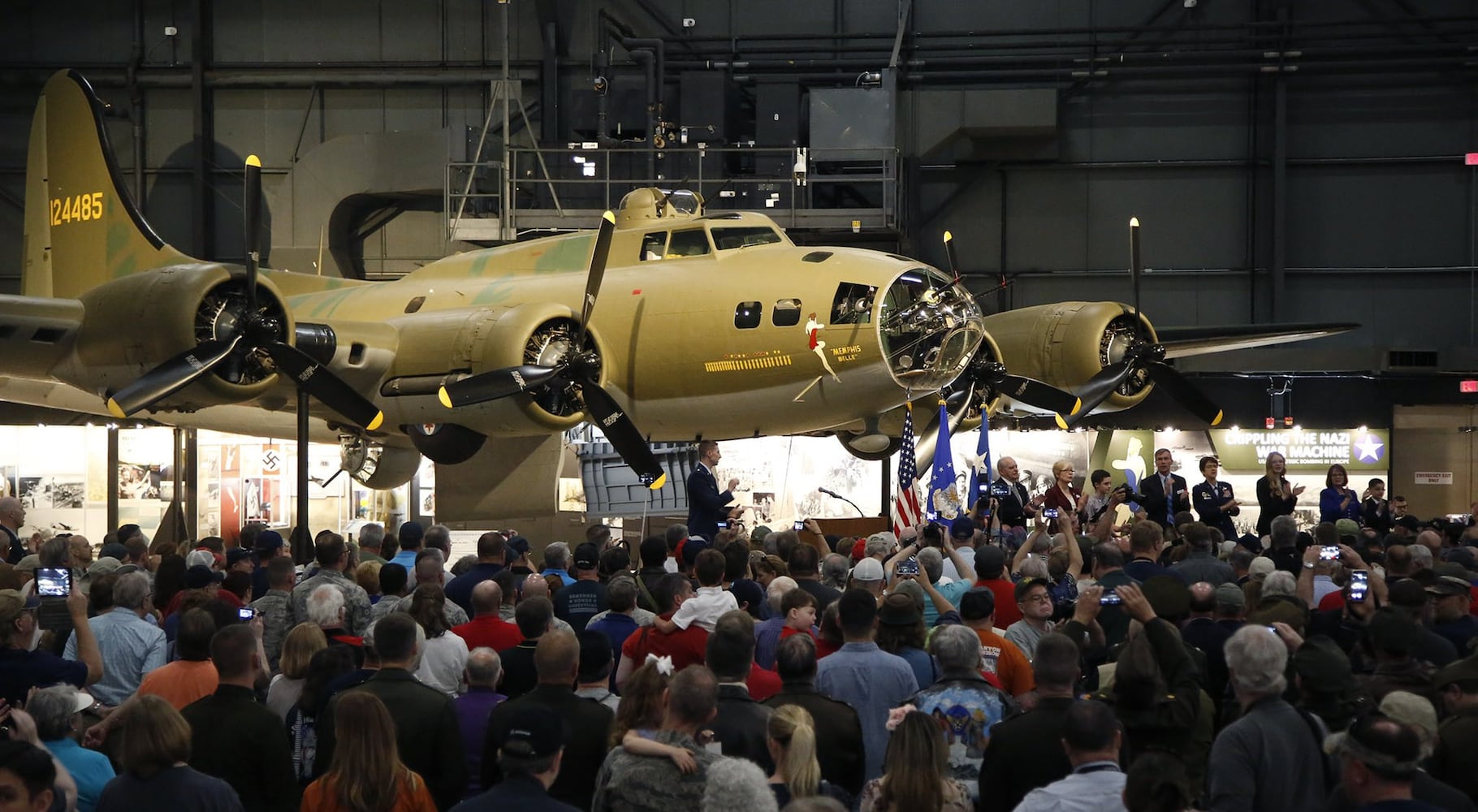 Memphis Belle star to appear at Air Force museum