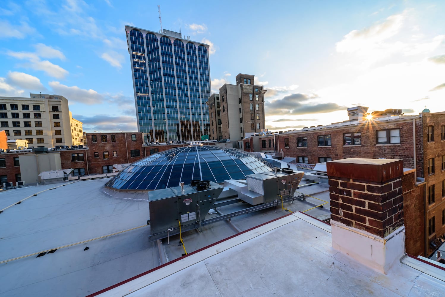 PHOTOS: Construction nearing completion on Phase 2 of the Dayton Arcade's North Arcade