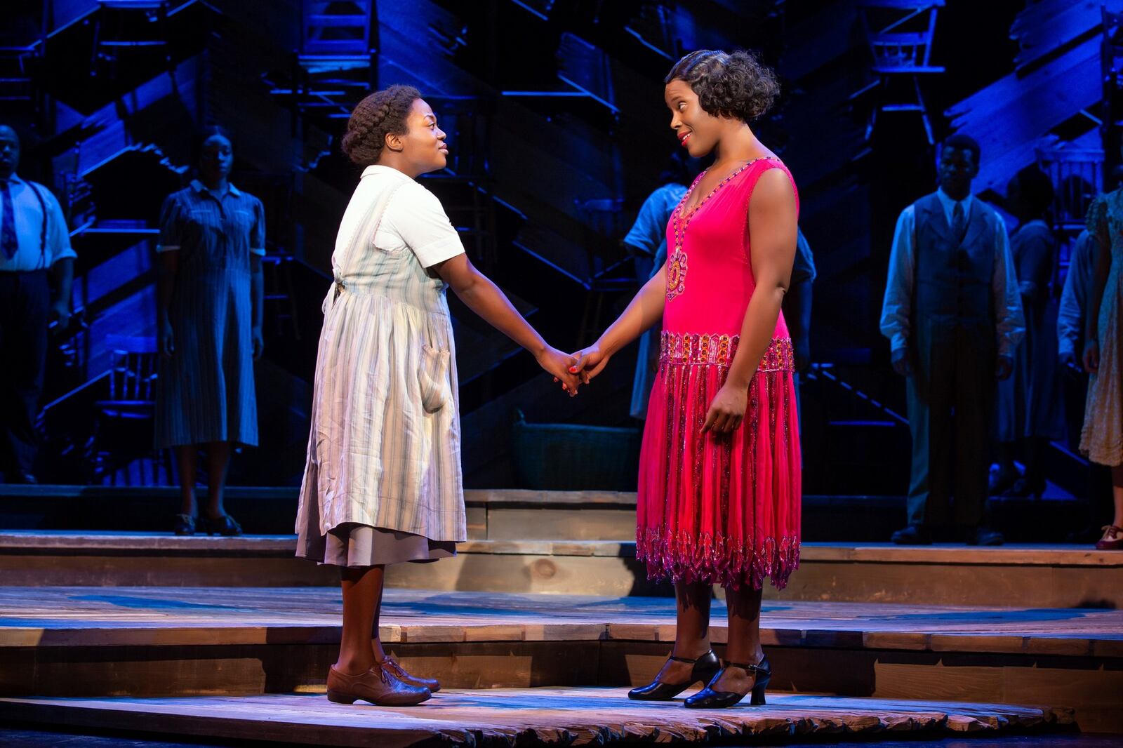 Victoria Theatre Association’s Projects Unlimited Star Attraction Series presents “The Color Purple,” the award-winning musical based on Alice Walker’s Pulitzer Prize-winning novel from 1982, at the Schuster Center in Dayton on Friday and Saturday, Feb. 14 and 15. CONTRIBUTED