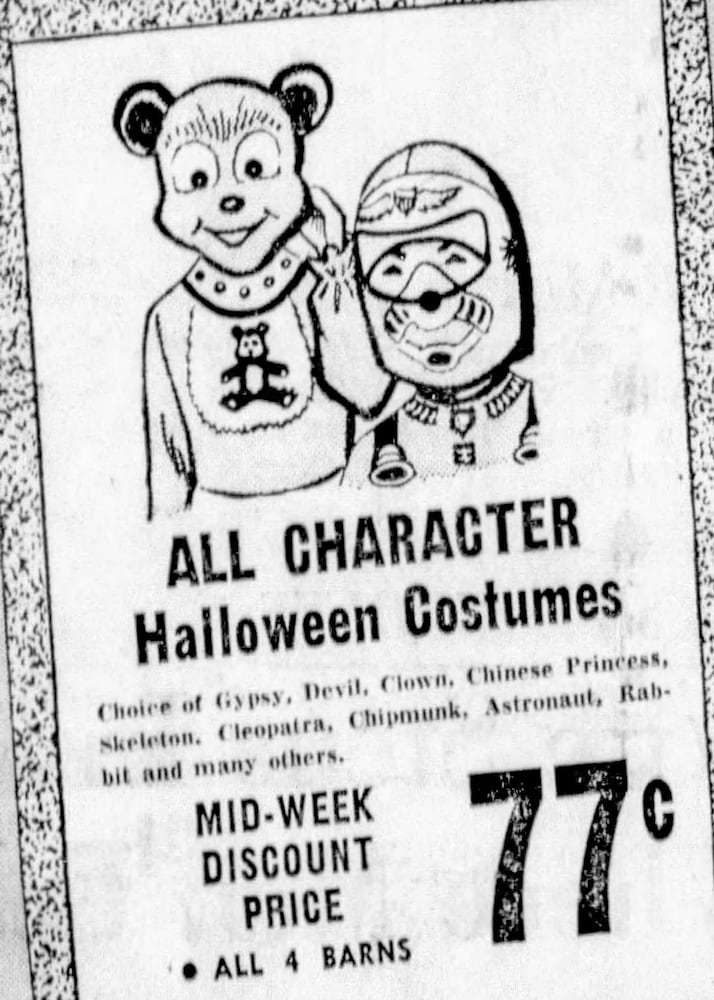 Halloween costume history