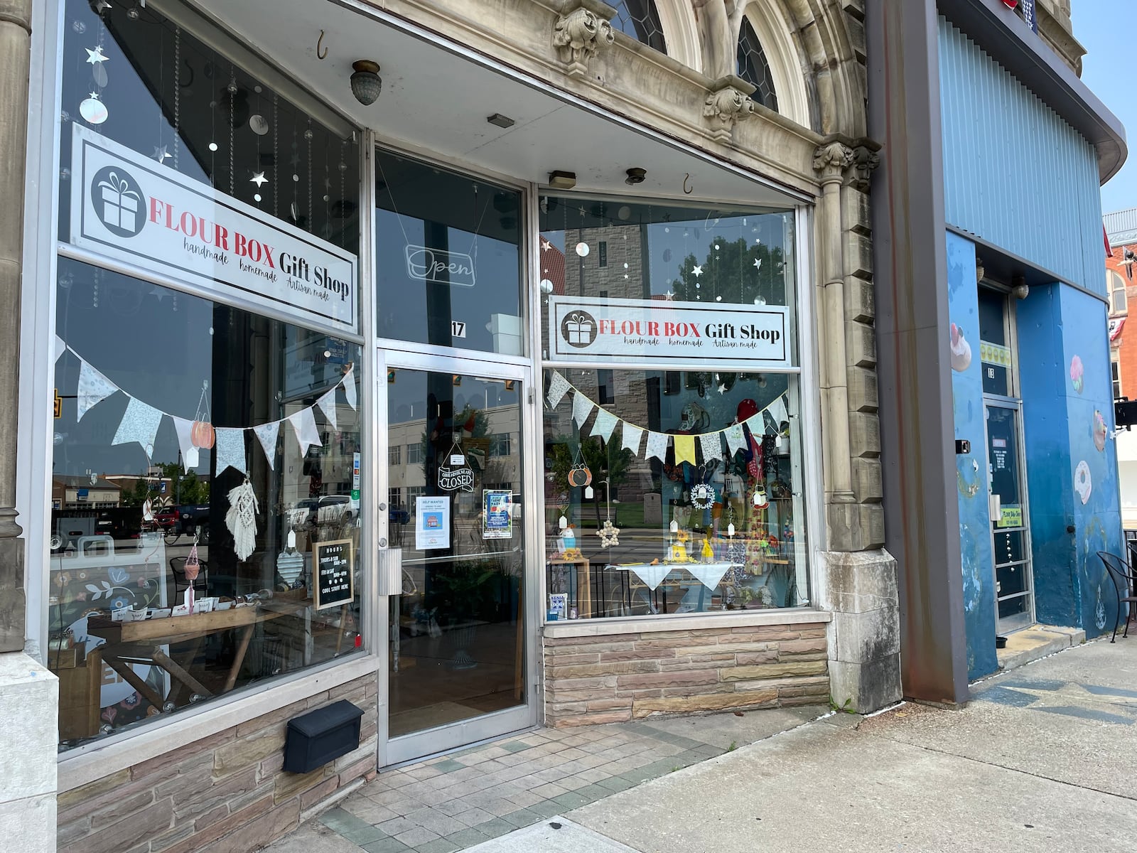 Xenia business owner Becky Hawkes has announced she will soon close FLOUR Bake Shop, but has plans to expand her gift shop, located next door. NATALIE JONES/STAFF