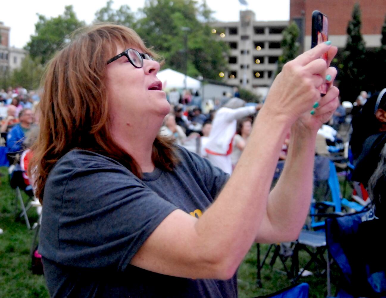 Did we spot you at the Dayton Funk All-Stars concert?