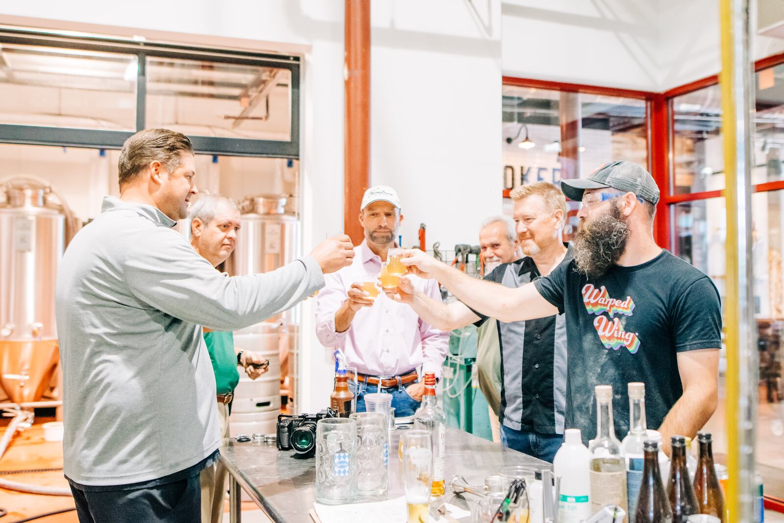 Warped Wing Brewing Company has partnered with H. Gerstner & Sons, a longtime Dayton area furniture maker, on a new collaborative beer. CONTRIBUTED