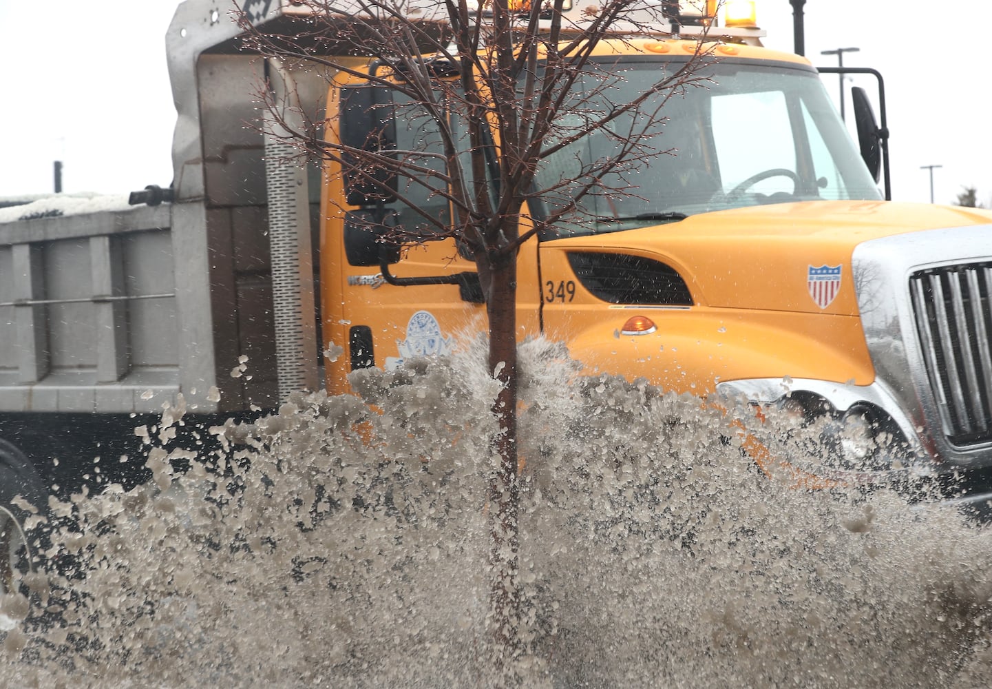 PHOTOS: First heavy snowfall of the season hits the Miami Valley