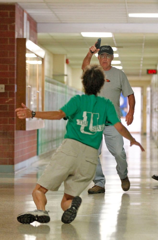 Mock School Shooter Training at Northmont