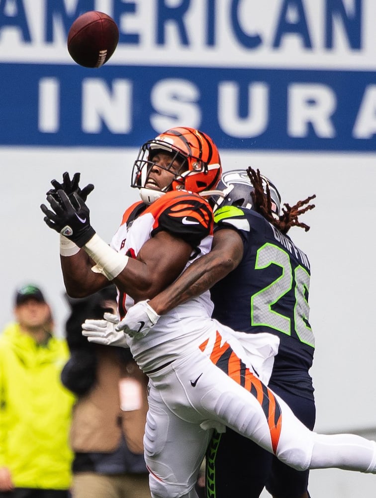 PHOTOS: Cincinnati Bengals lose season opener to Seattle Seahawks