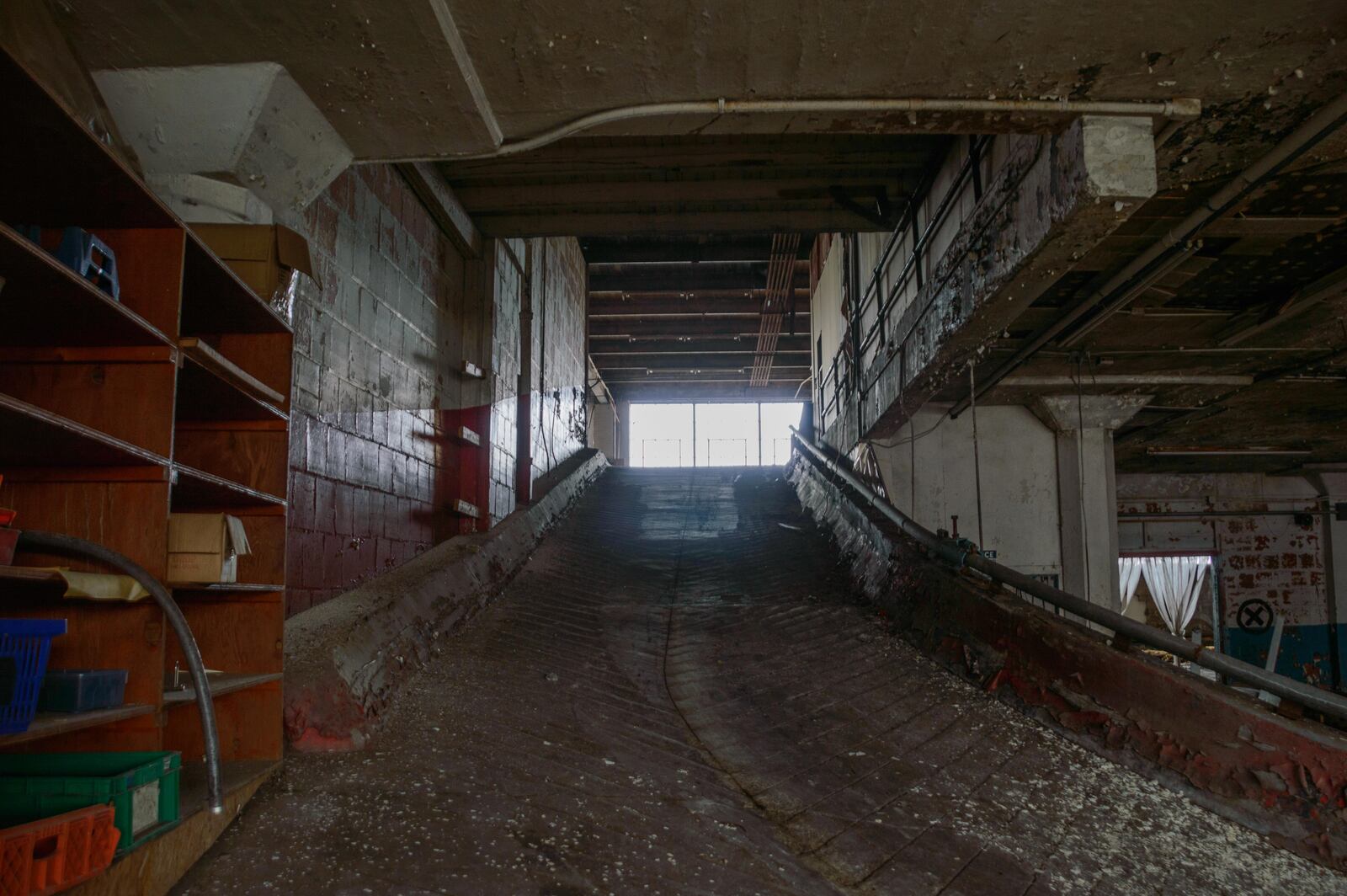 Interior of the Central Motors Building on 800 W. 3rd St. in Dayton, February 16, 2017. PHOTO / Tom Gilliam