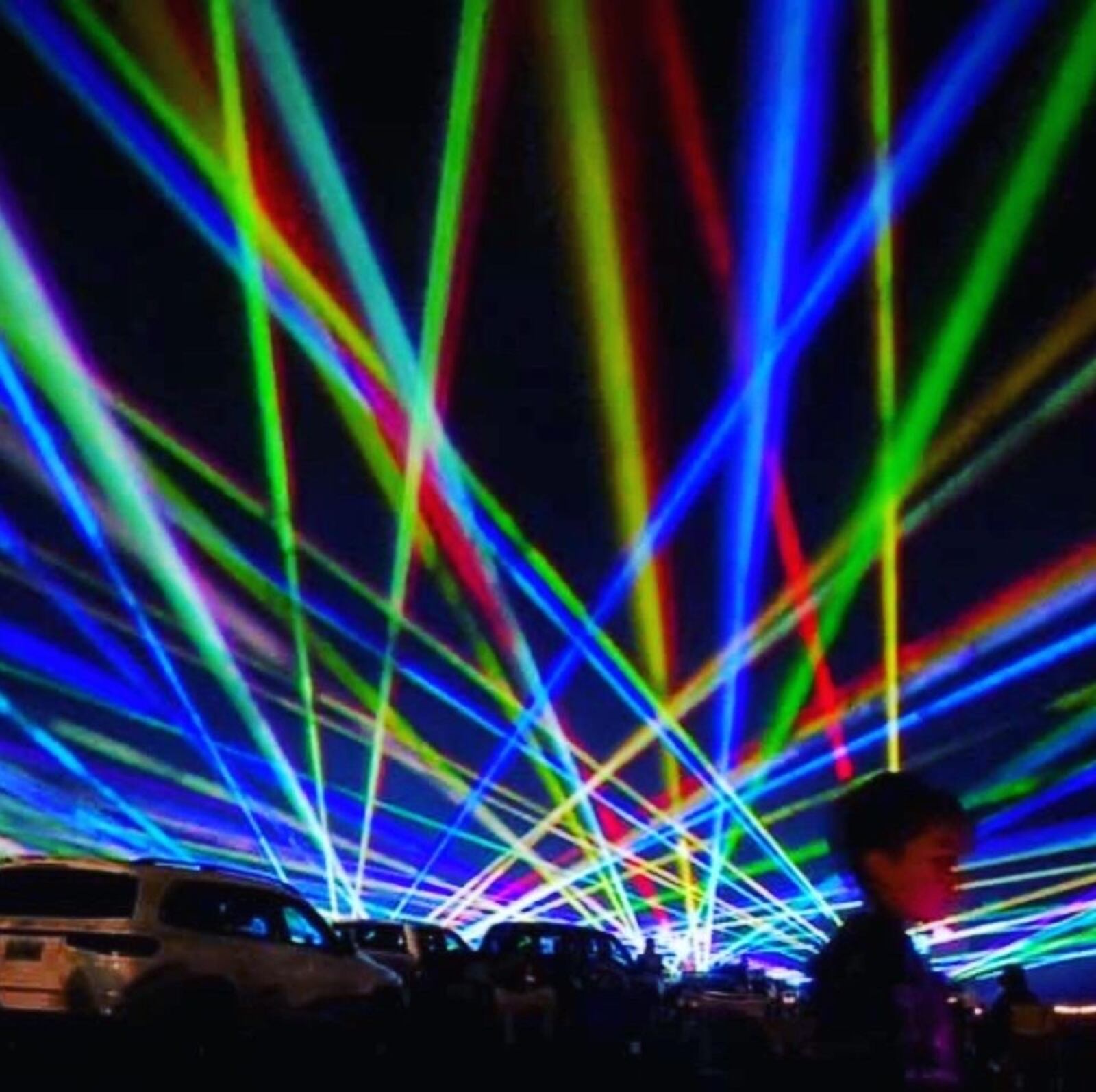 A drive-in laser light show is coming to the Montgomery County Fairgrounds Sept. 9 -12.