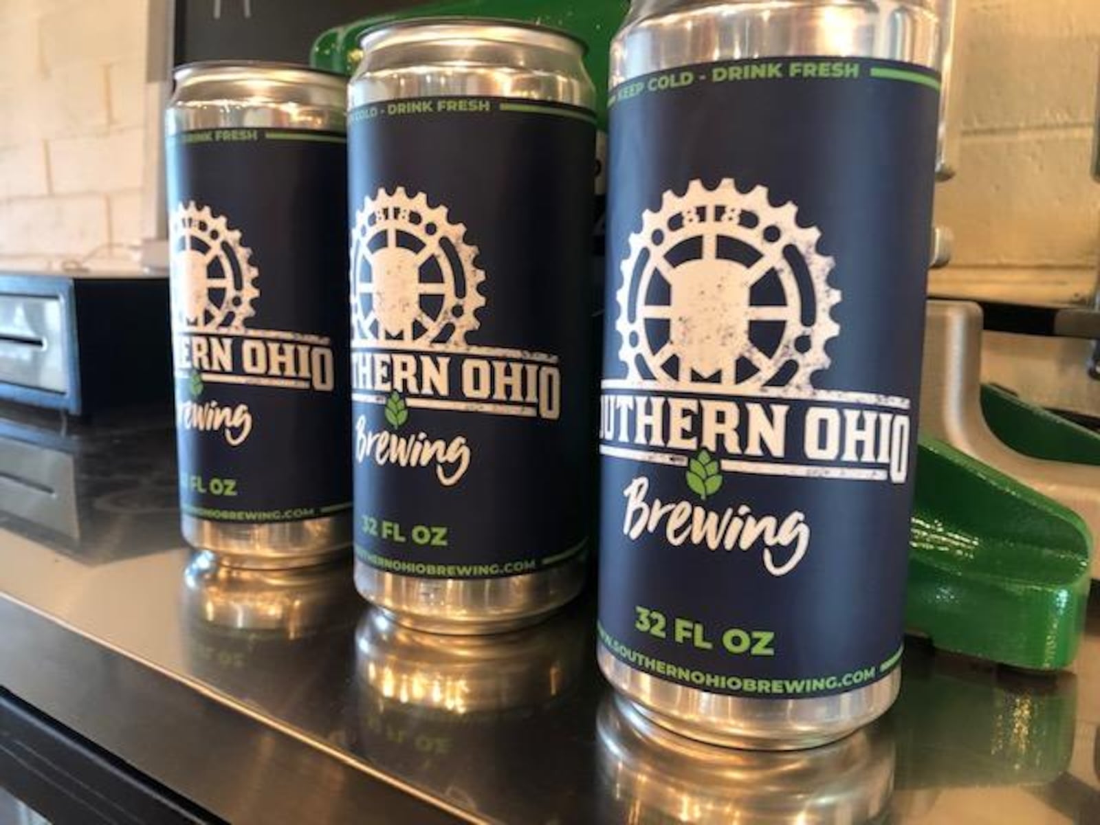 Family owned and operated, Southern Ohio Brewing has 12-14 rotating taps featuring a wide range of craft beer styles from their on-site brewhouse.